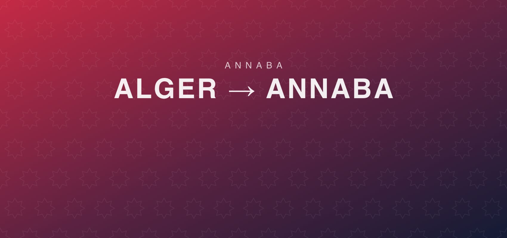 Algiers to Annaba by Car: Distance, Time and Stops
