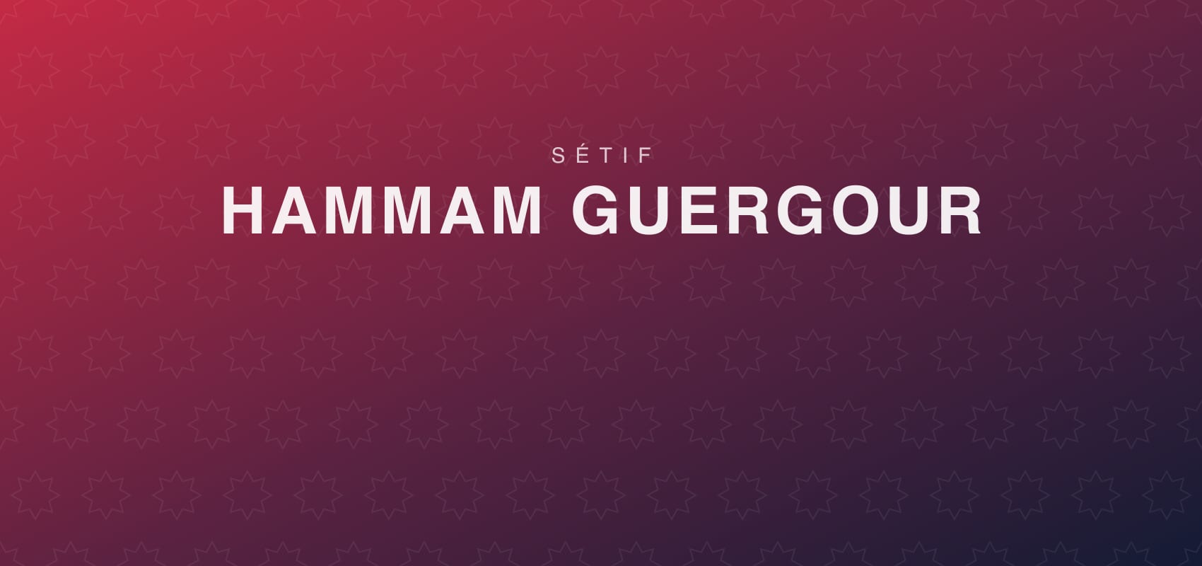 Hammam Guergour: The Hot Spring of the Bousellam Gorges