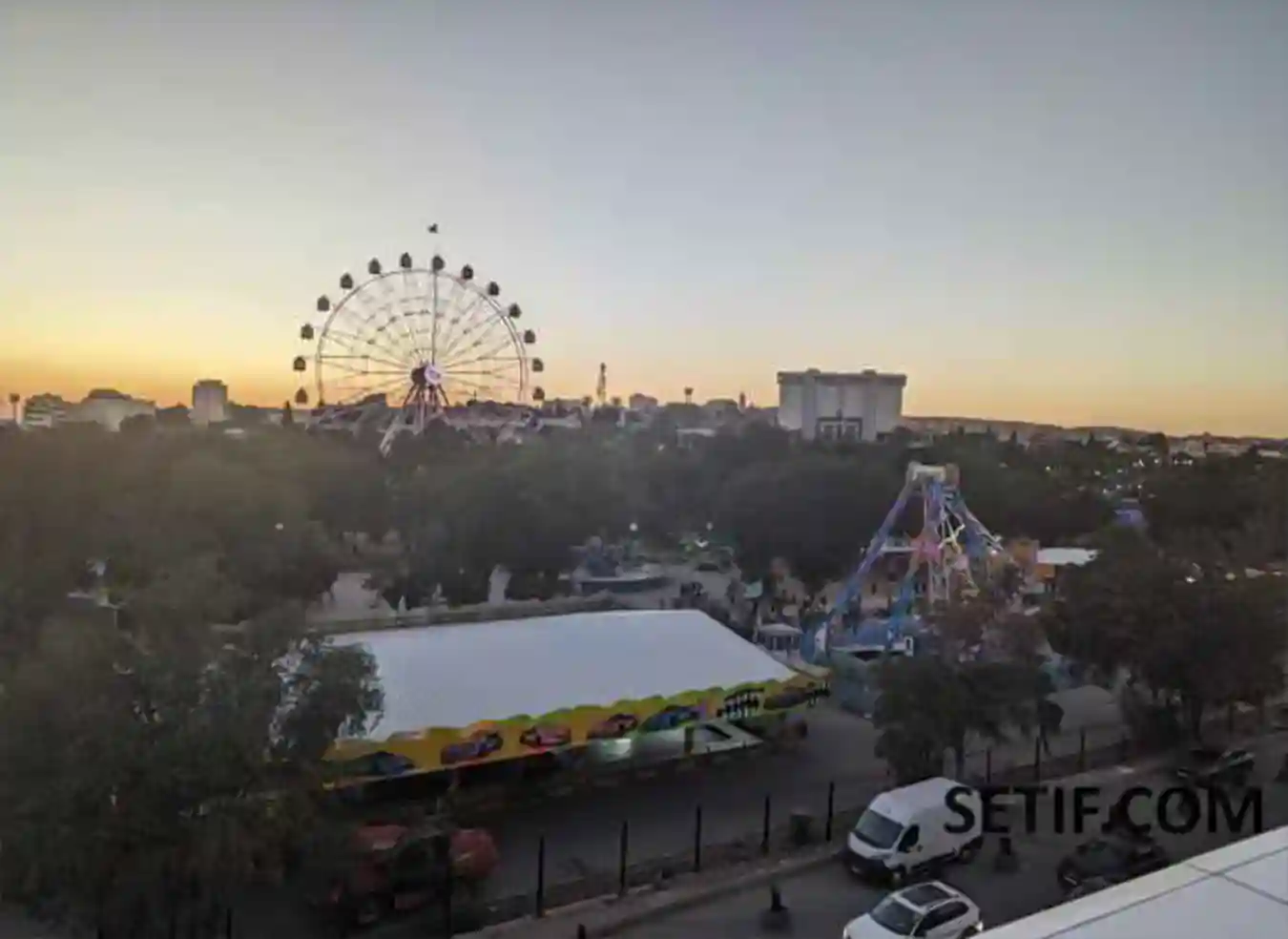 Sétif, Parcas Attraction & Jardins